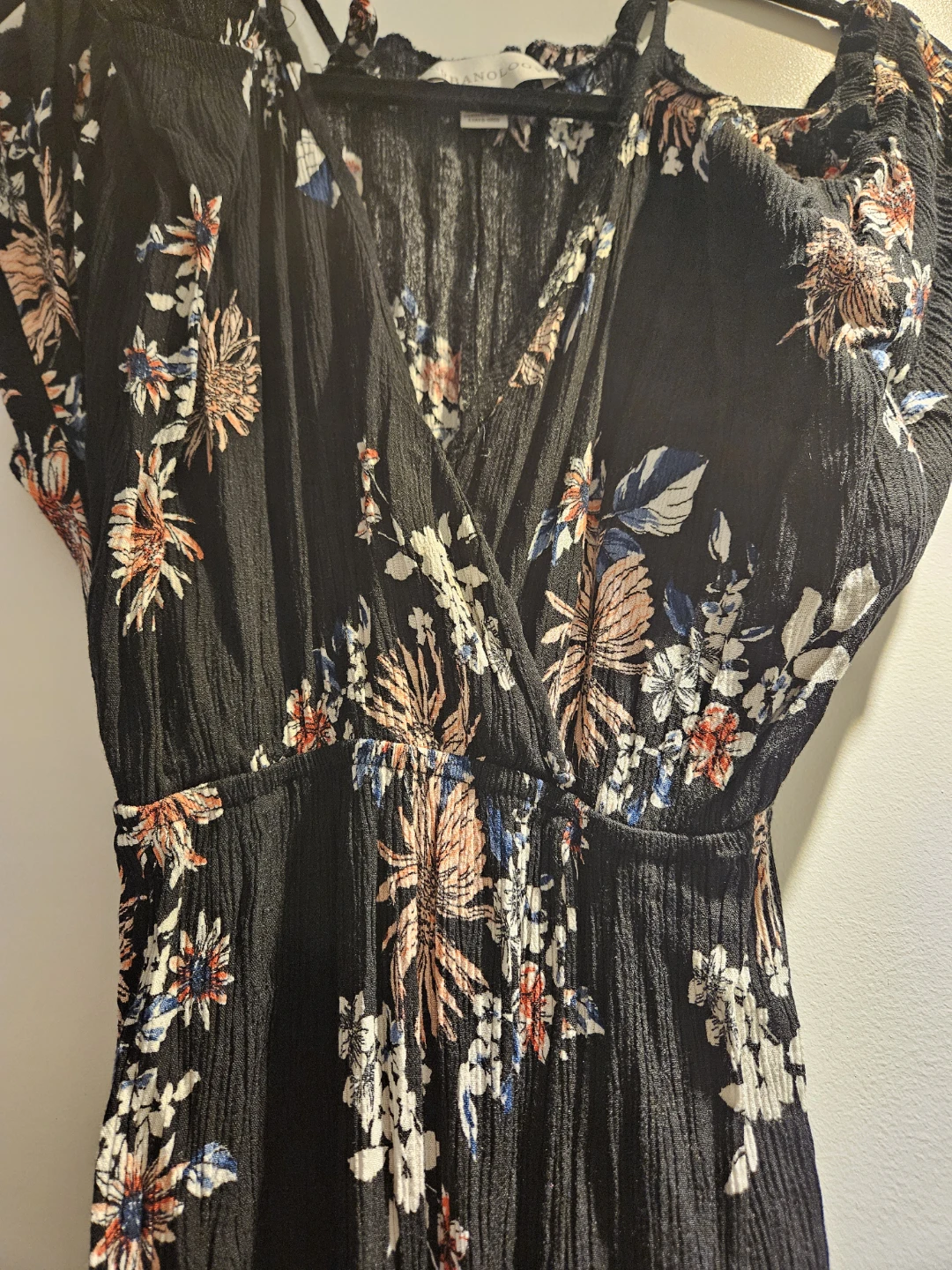 Urbanology Floral Cold-Shoulder Dress - photo 3