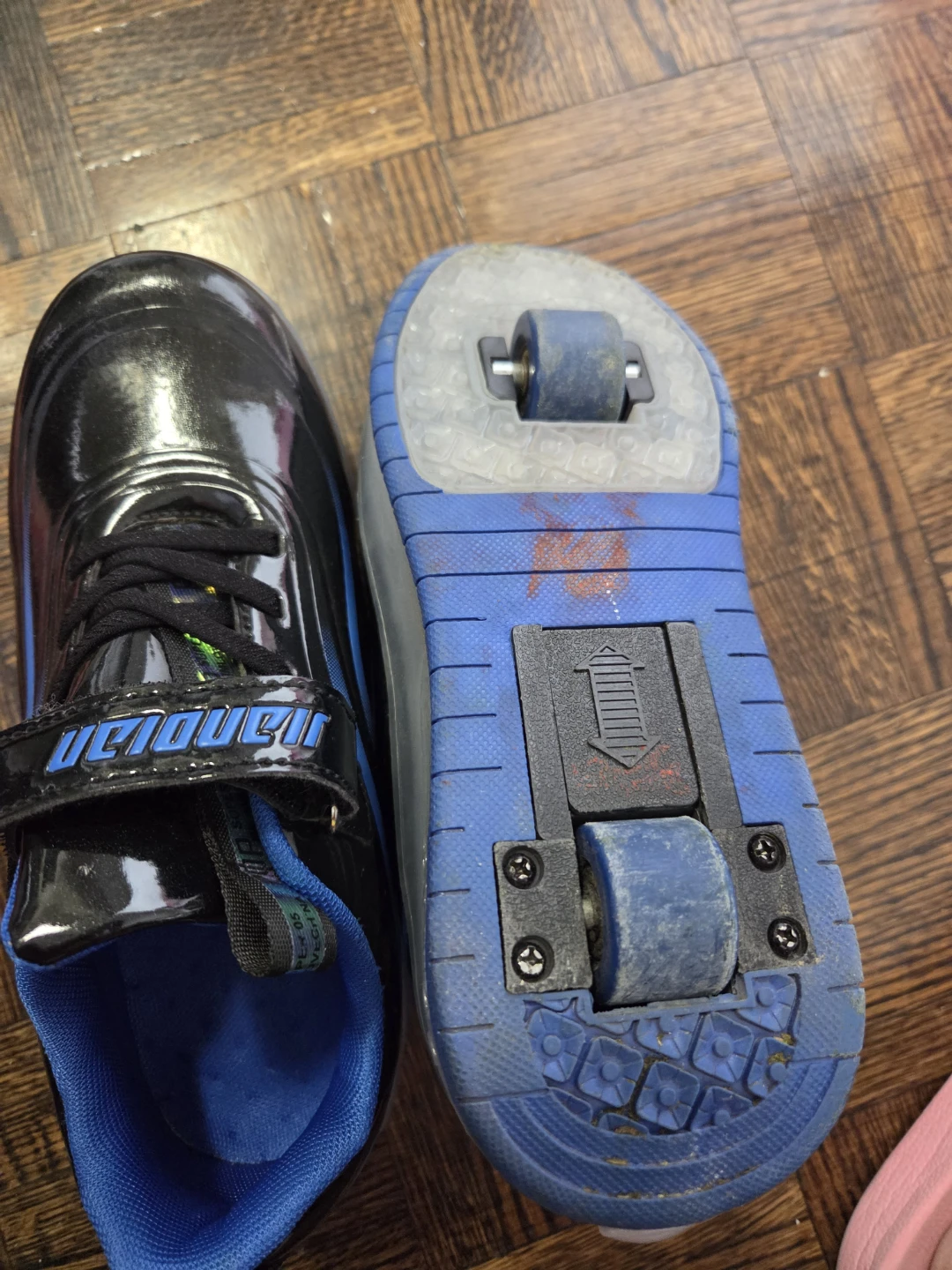 Heelys roller shoes black and blue - photo 2