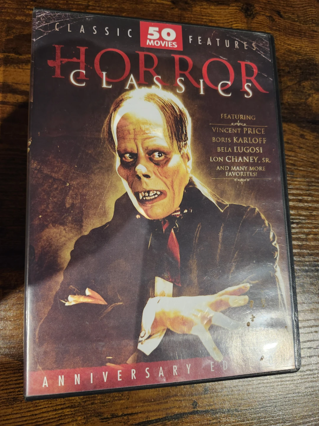 Horror Classics 50 Movie Edition DVD Set