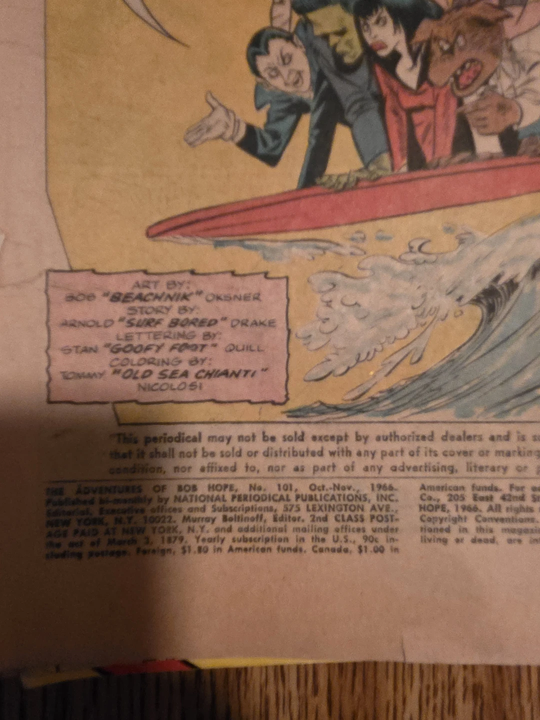 Swing With Scooter #7 July 1966 Vintage DC Comic - photo 2