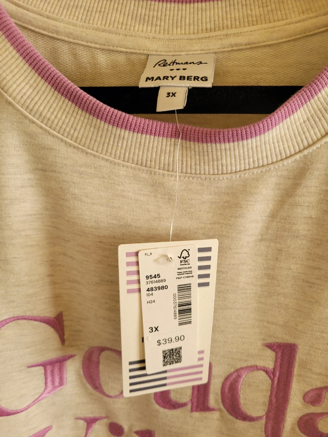 Reitmans Mary Berg Gouda Vibes Only Sweatshirt - photo 2