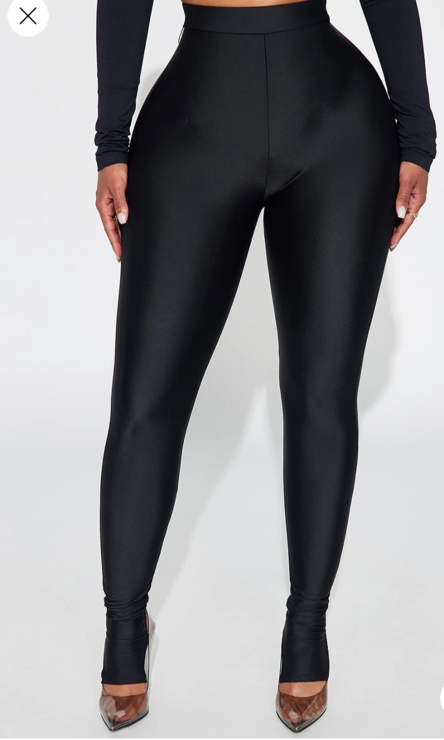 High waisted footed legging - photo 2