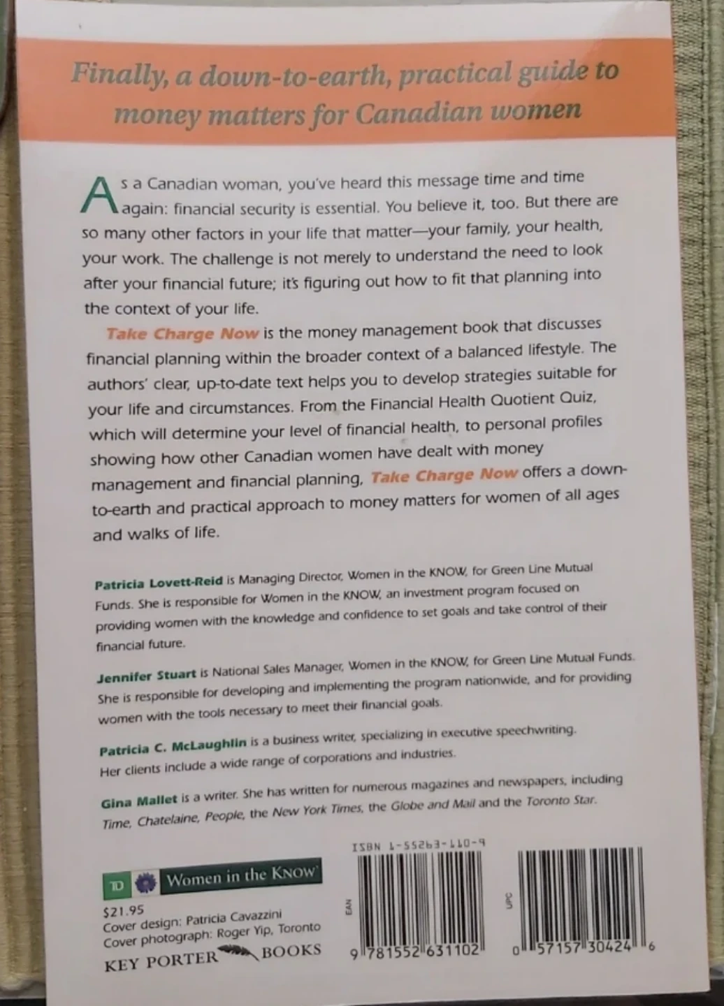 Take Charge Now: A Woman's Guide to Finance - photo 2