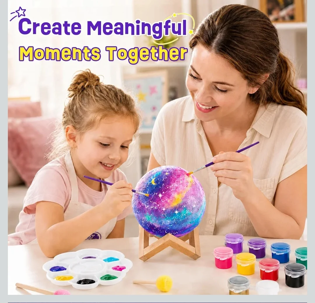 Moon Lamp Painting Kit🏈 - photo 4
