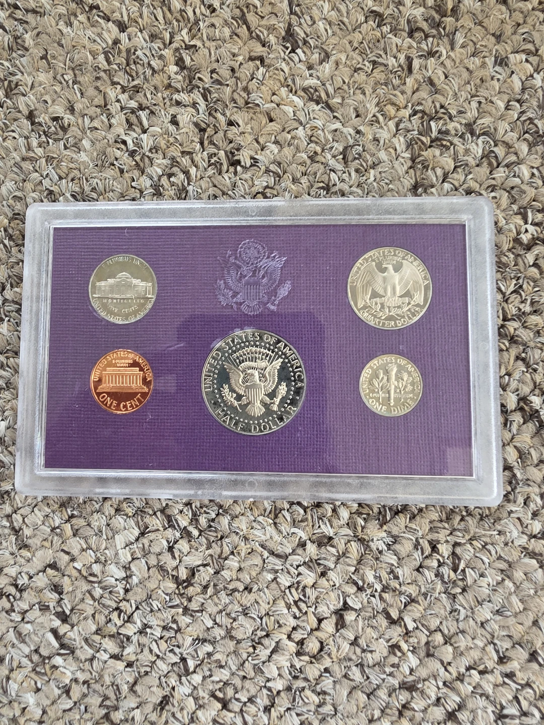 1987 United States Proof Coin Set - photo 2