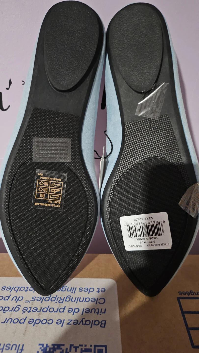 Madras Light Blue Nubuck Smoker Loafers Size 7M - photo 3