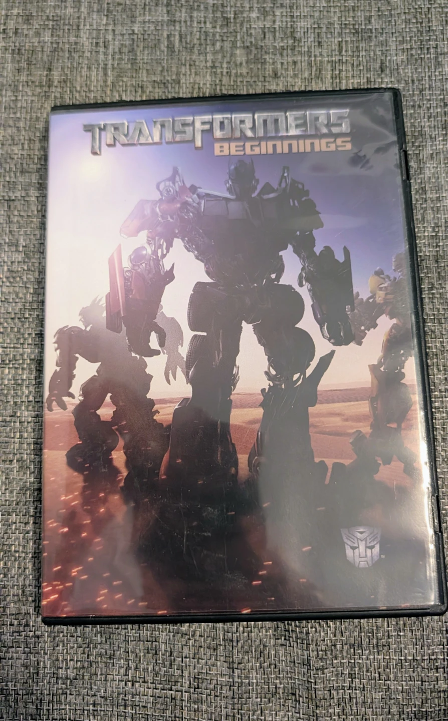 Transformers Beginnings DVD Movie