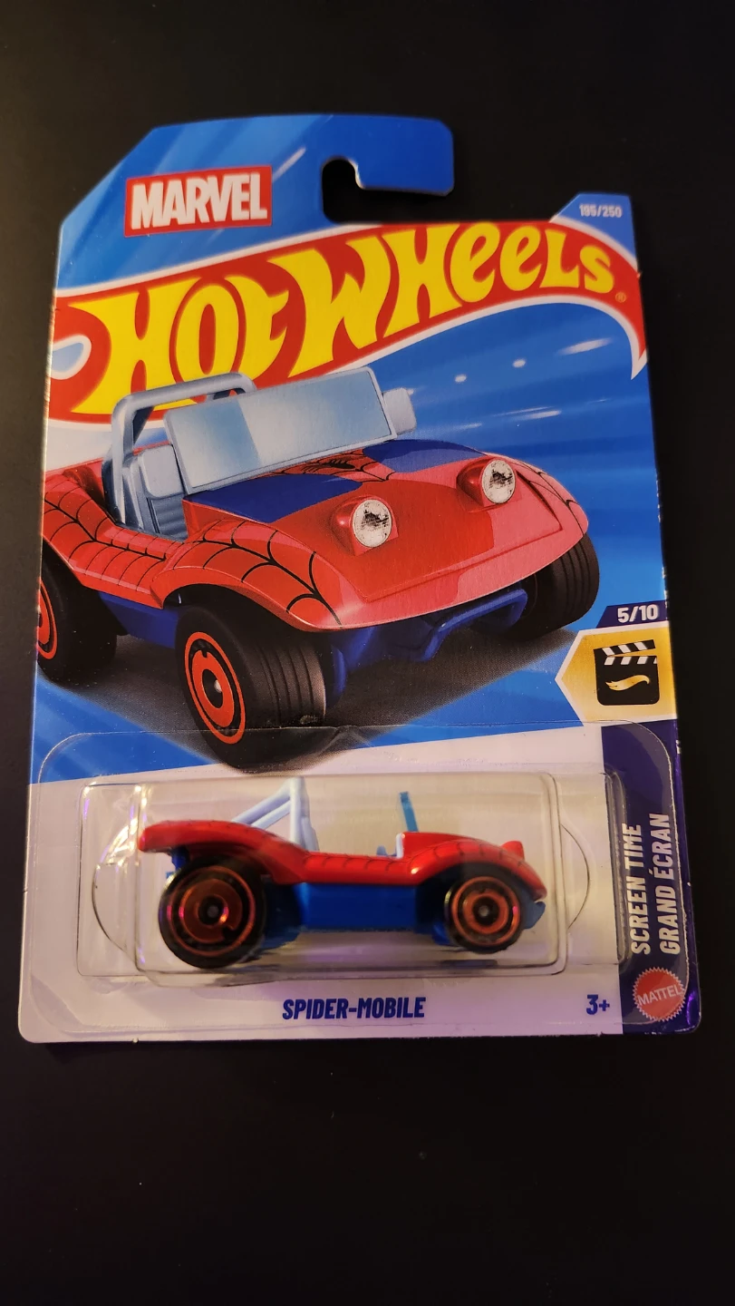 Hot Wheels Spider-Mobile Marvel Screen Time