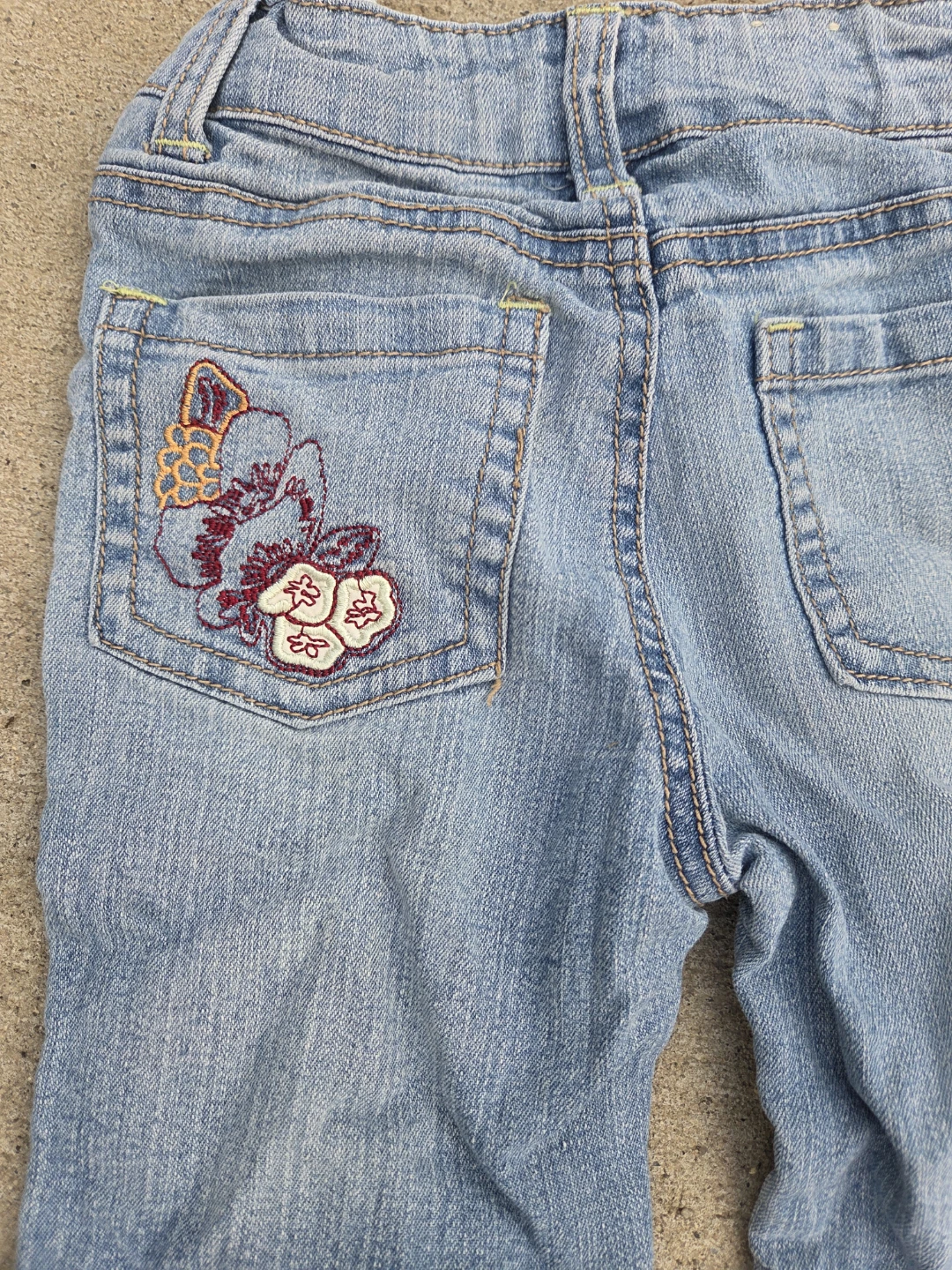 Cherokee Toddler Girls Floral Embroidered Jeans - photo 4