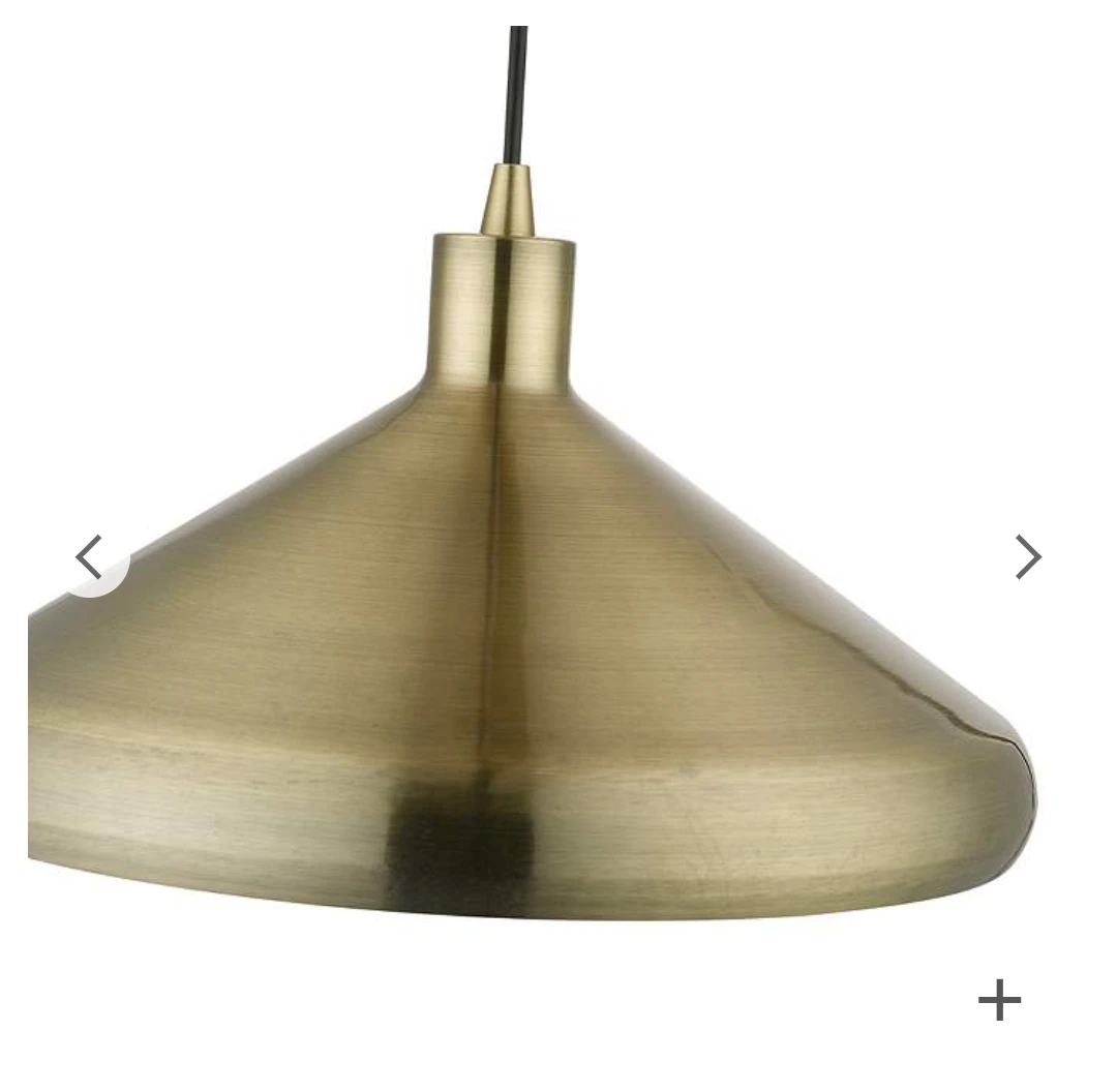 Modern Antique Brass Pendant Light - photo 4