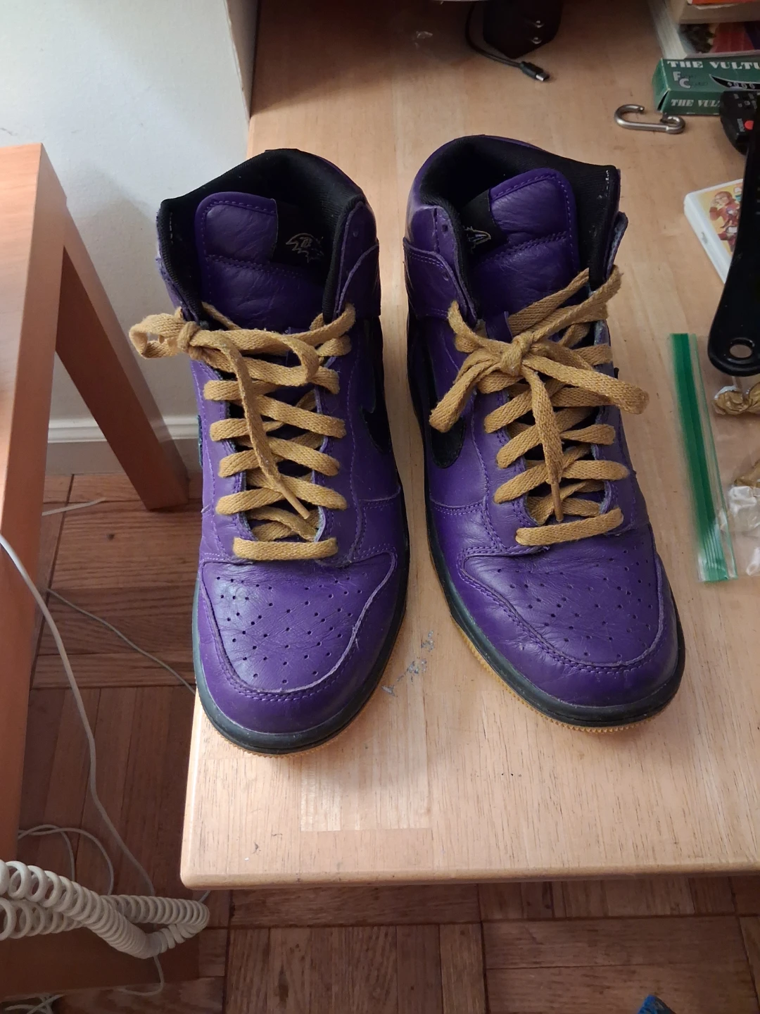 Nike ID Baltimore Ravens Sneakers