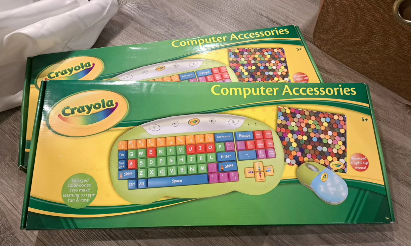🖍🖍 Crayola Kids Keyboard + Mouse + Mousepad - photo 2
