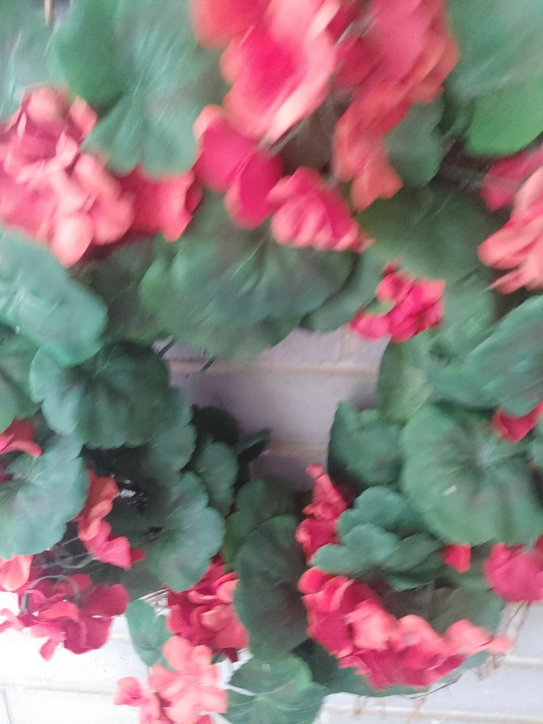 Red Geranium Wreath - photo 5