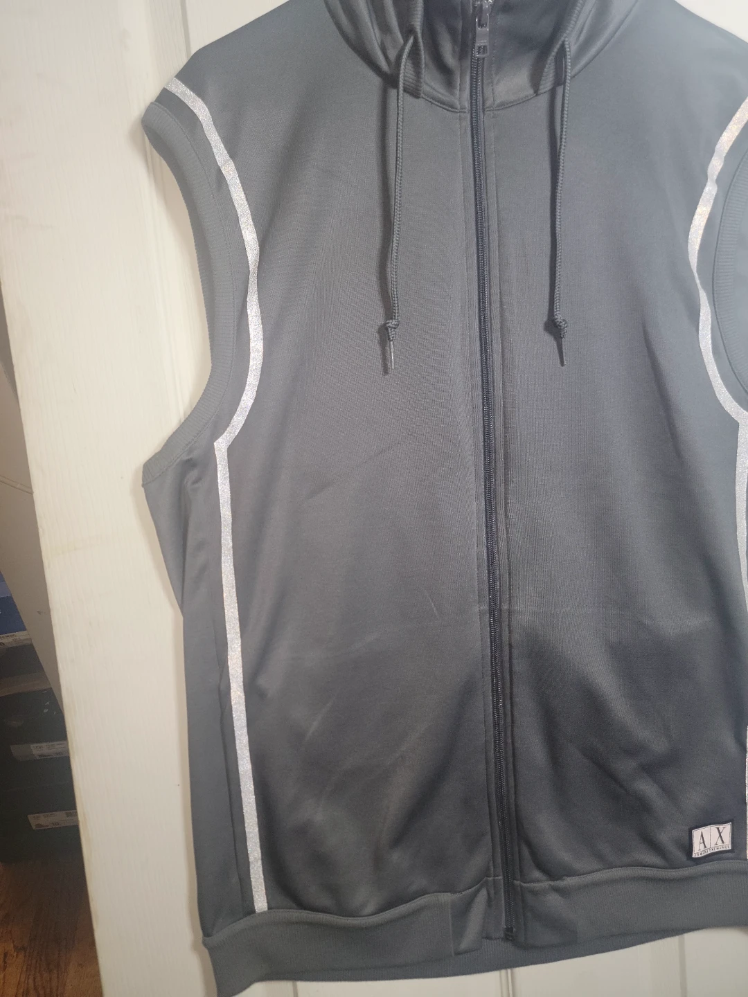 Armani Exchange Sleeveless Hoodie Vest - photo 4