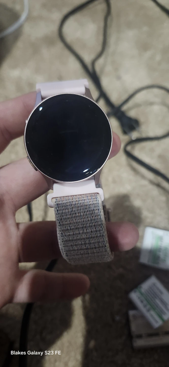 Pink samsung galaxy active 2 watch - photo 3