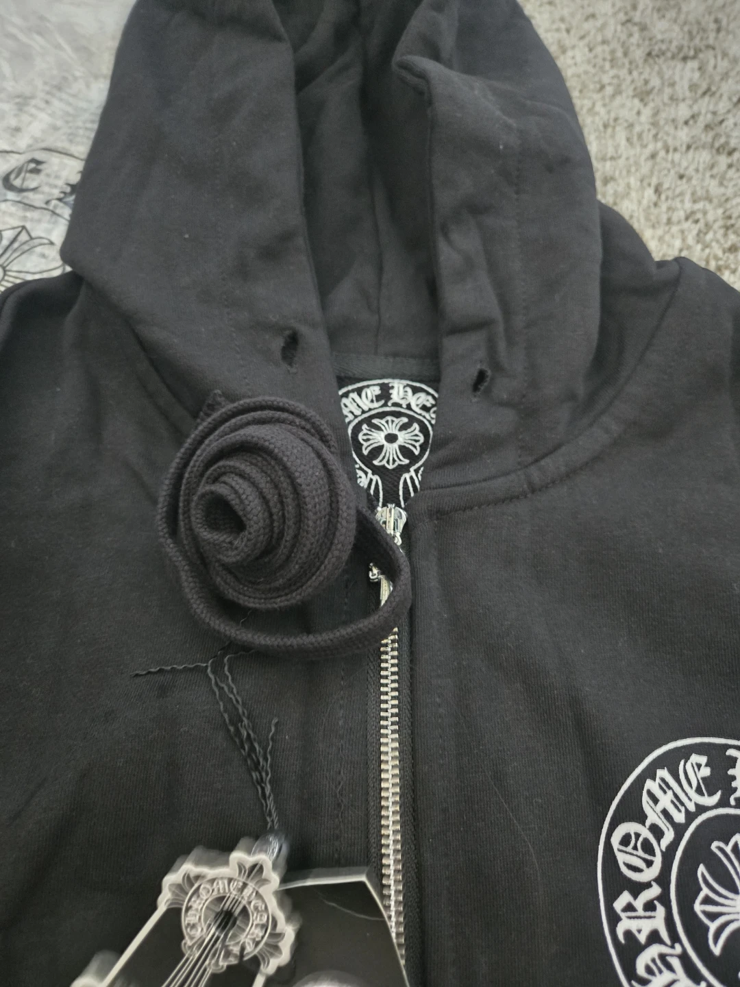 Chrome Hearts Los Angeles Zip Hoodie - photo 3