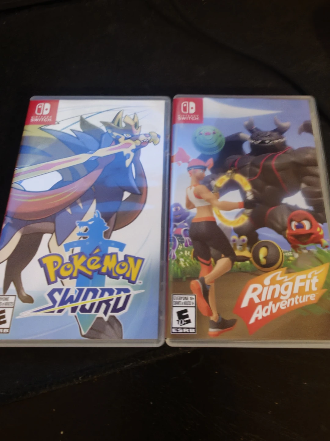 Nintendo Switch Games: Pokemon Sword & Ring Fit Adventure