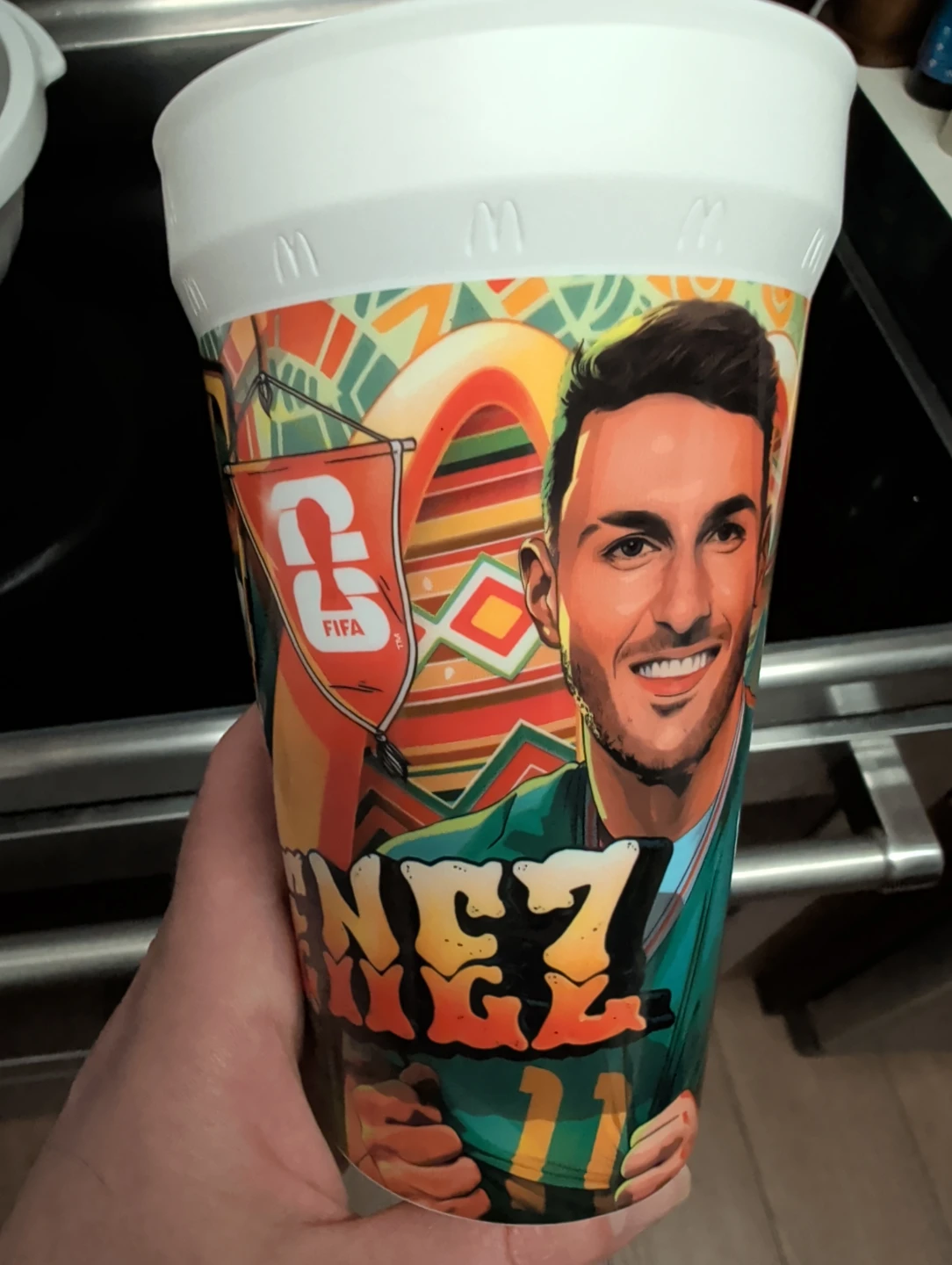 Set of 4 McDonald's FIFA World Cup Souvenir Cups - photo 4