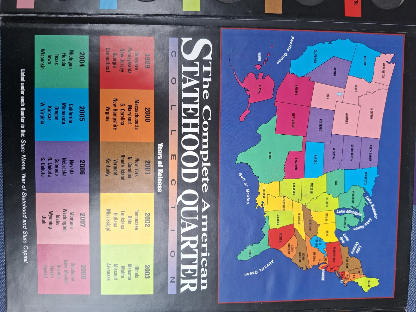 The Complete American Statehood Quarter Collection Folder - photo 4