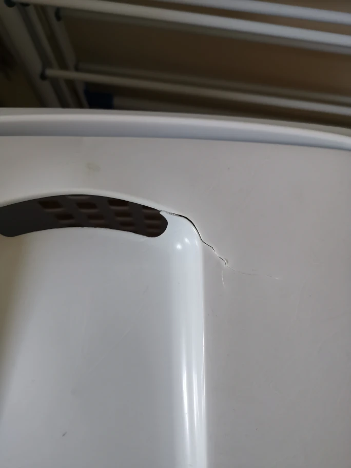 Laundry Hamper with Lid and Wheels - photo 3