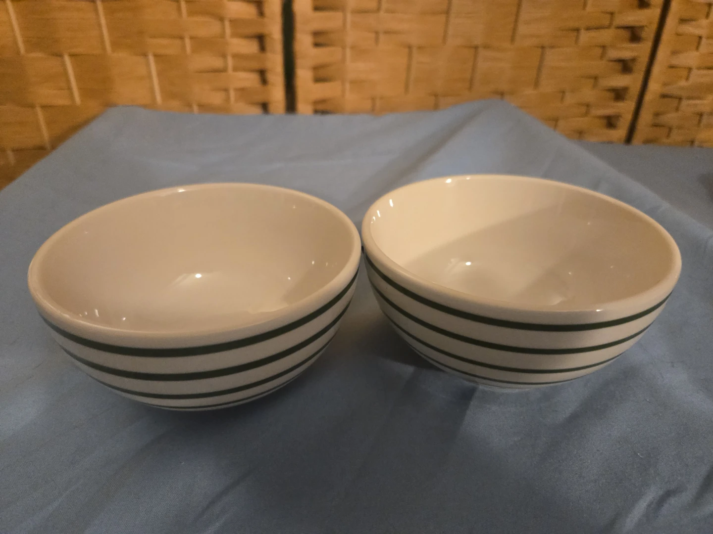 Threshold Stoneware Striped Bowls - Set of 2 - photo 4