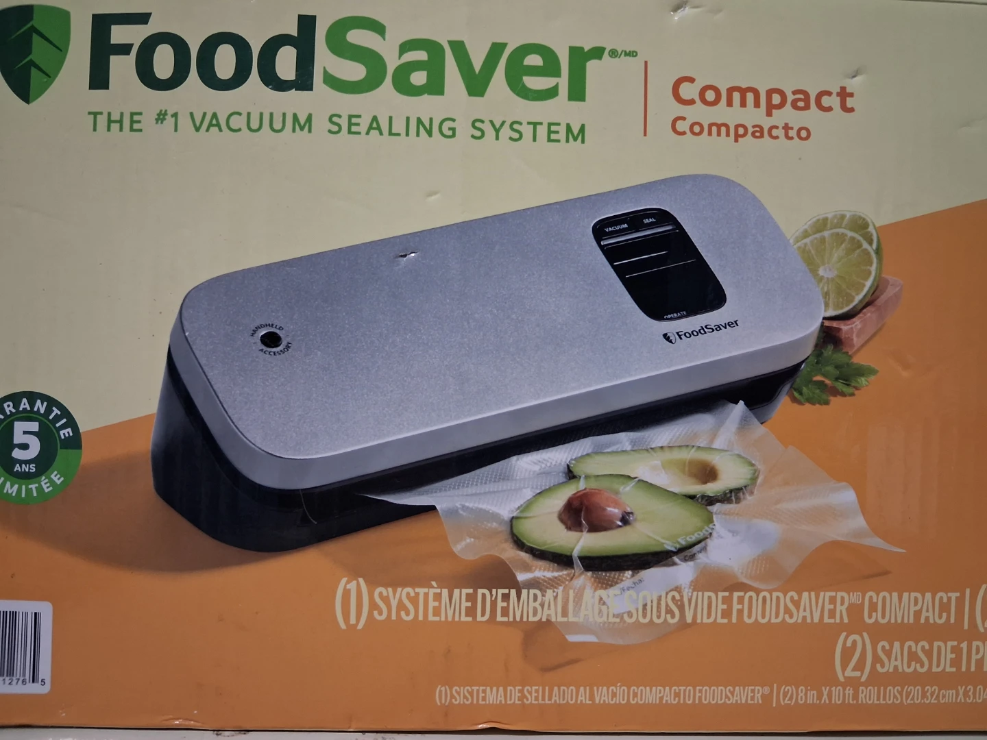 FoodSaver Compact Vacuum Sealing System