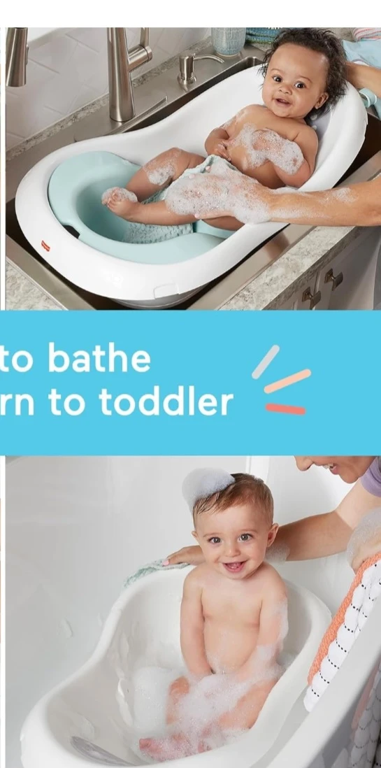 Fisher-Price 4-in-1 Baby Bathtub🏈 - photo 3