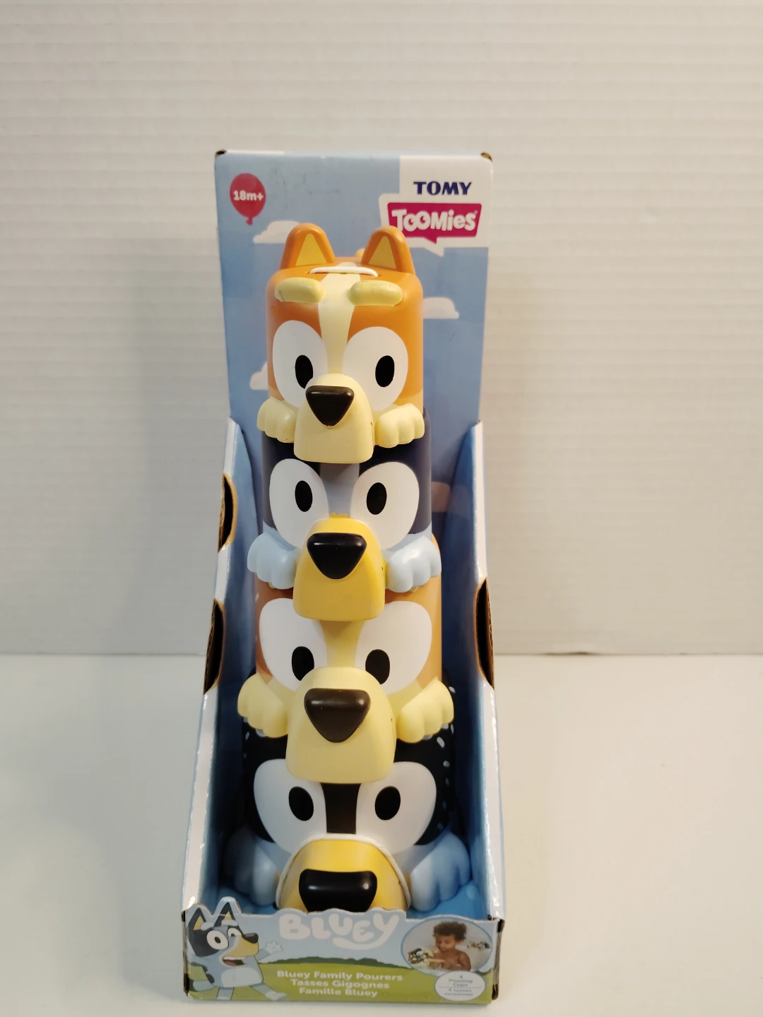 Bath toy set Family blueys