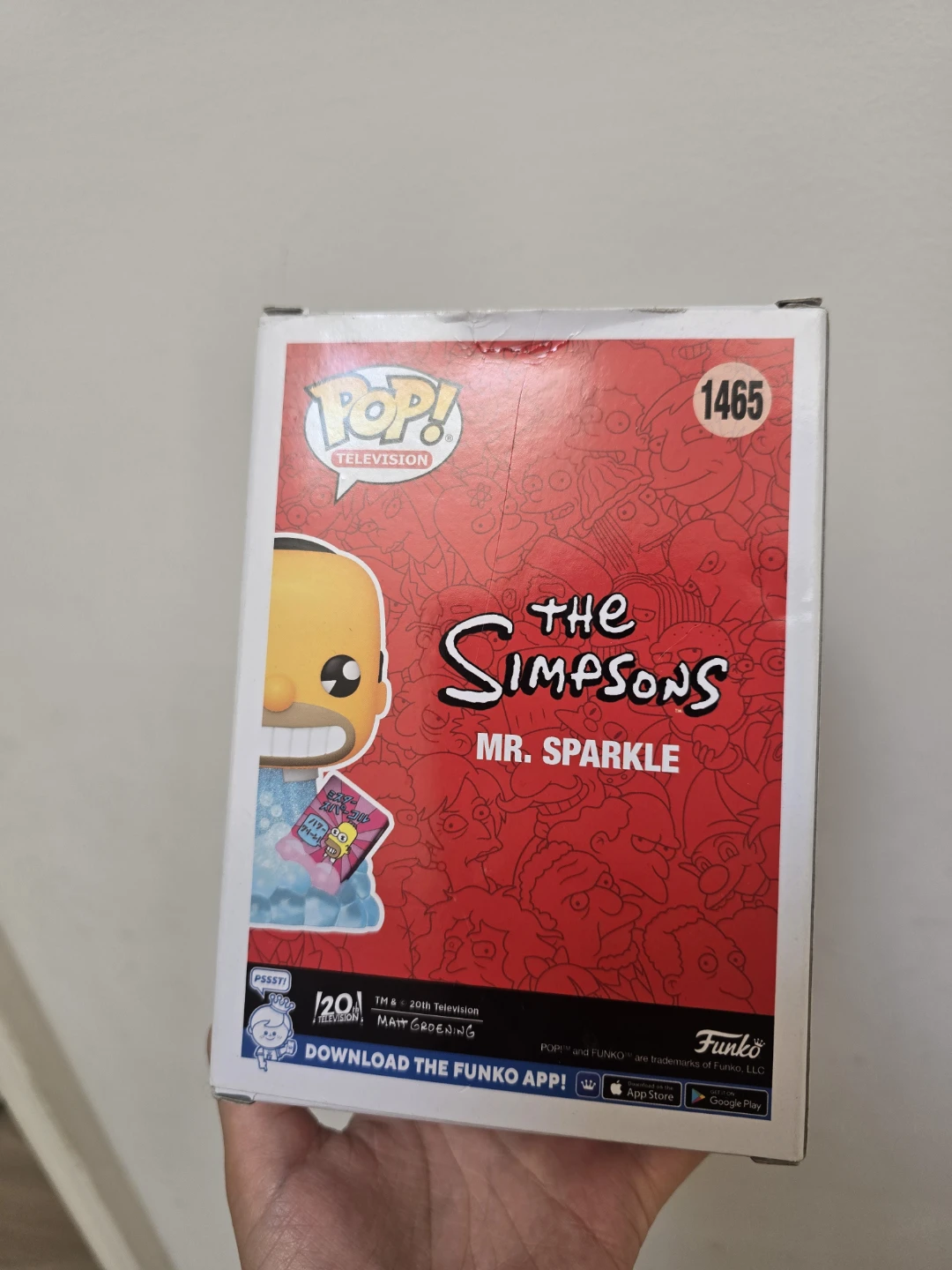 The Simpsons Funko Pop #1475 Mr. Sparkle - photo 3