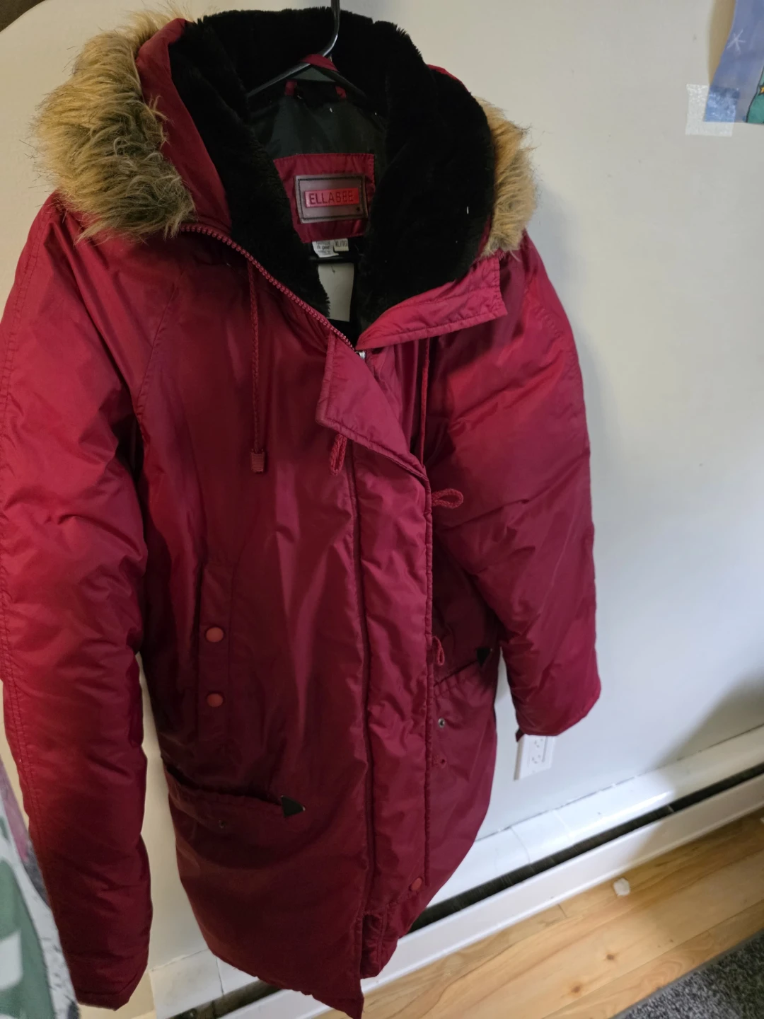 Ellabee Red Winter Parka