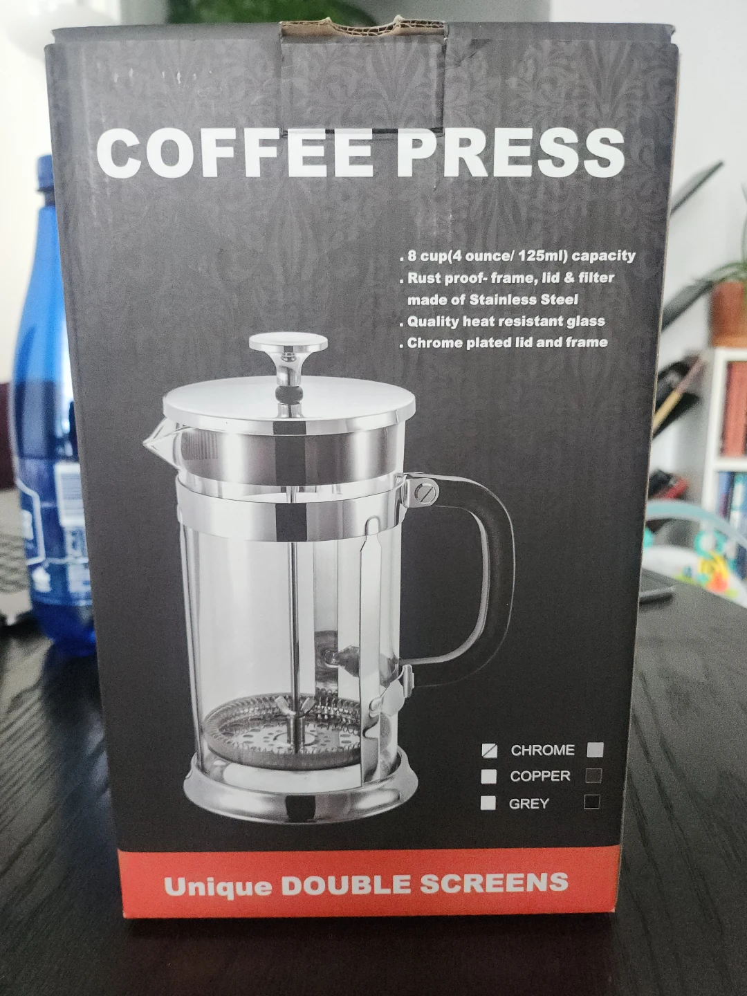 Chrome Coffee Press