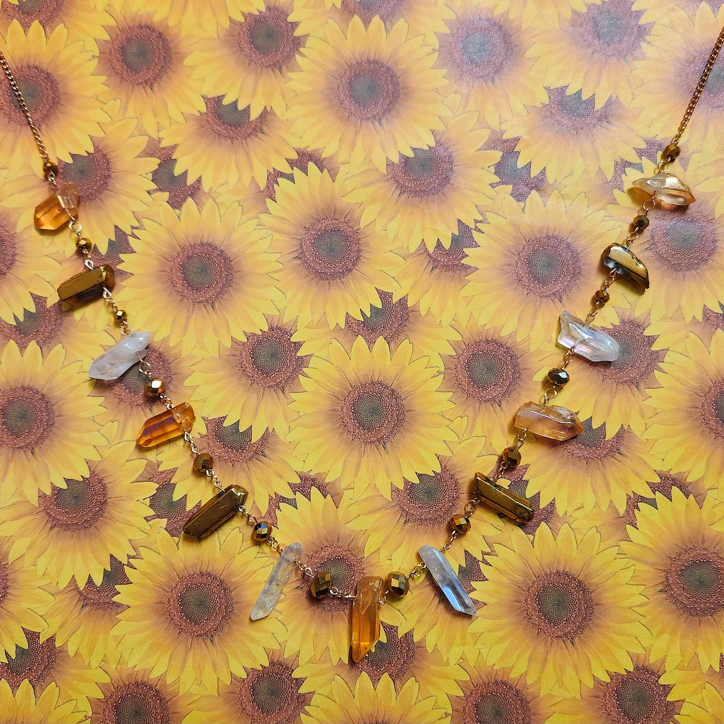 Shards of Sunlight Crystal Necklace - photo 2