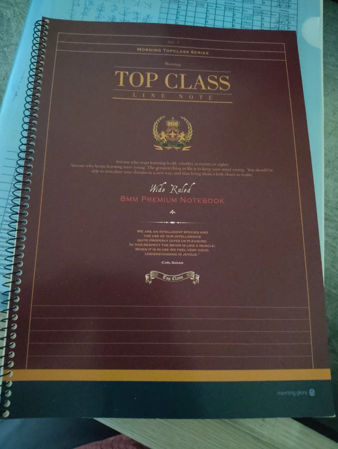 Morning Glory Top Class Premium Notebook