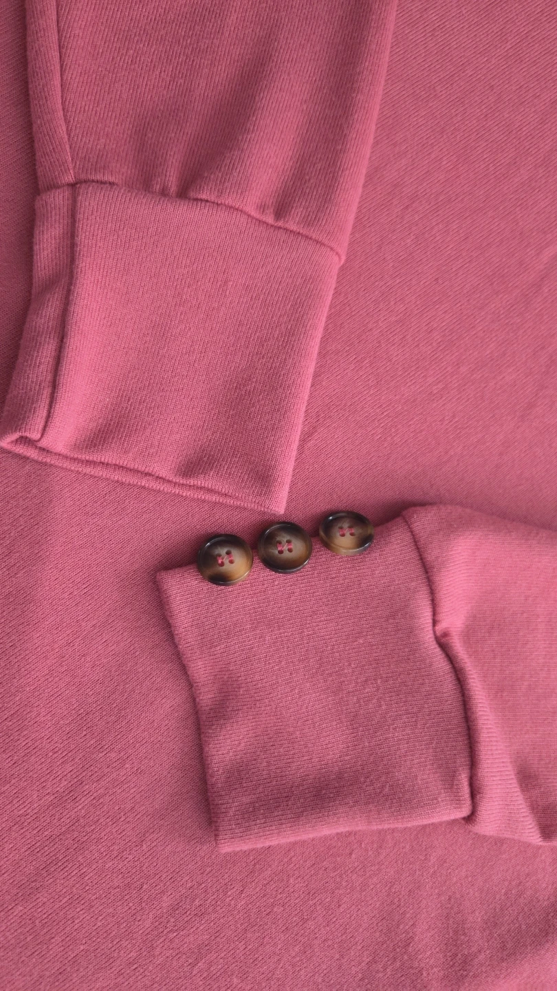 SHEIN Pink Long Sleeve V-Neck Top - Size XL - photo 2