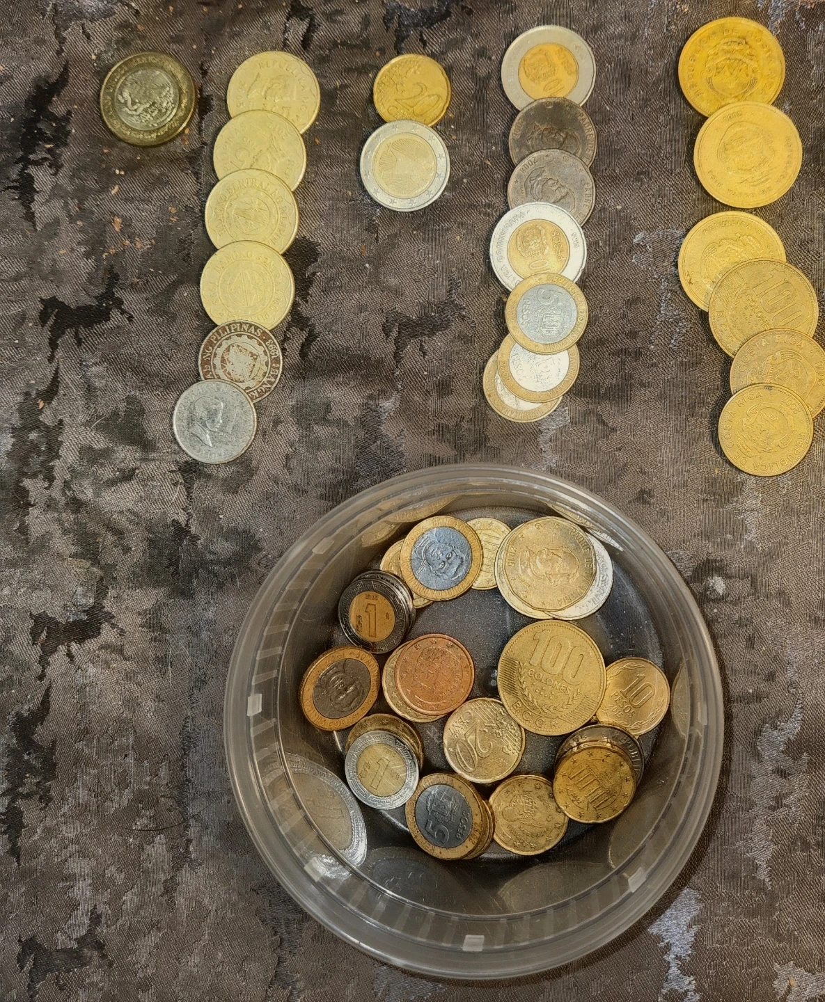 Assorted International Foreign Coin Collection