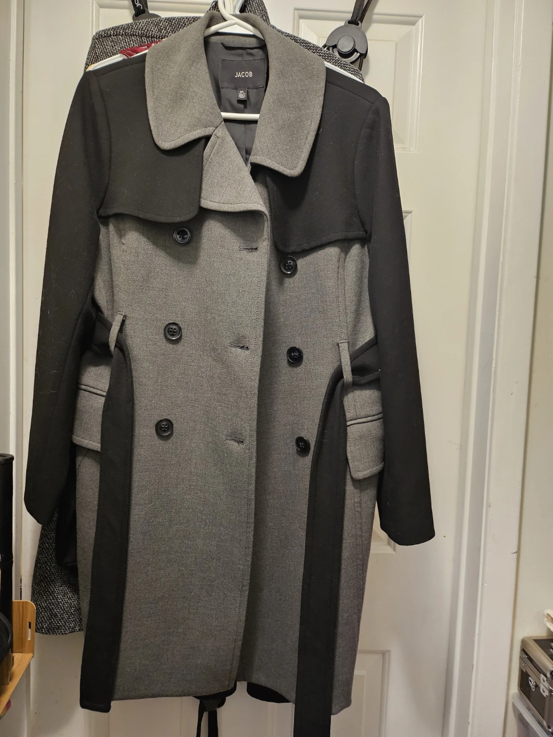 Jacob Wool Blend Trench Coat. 🏈
