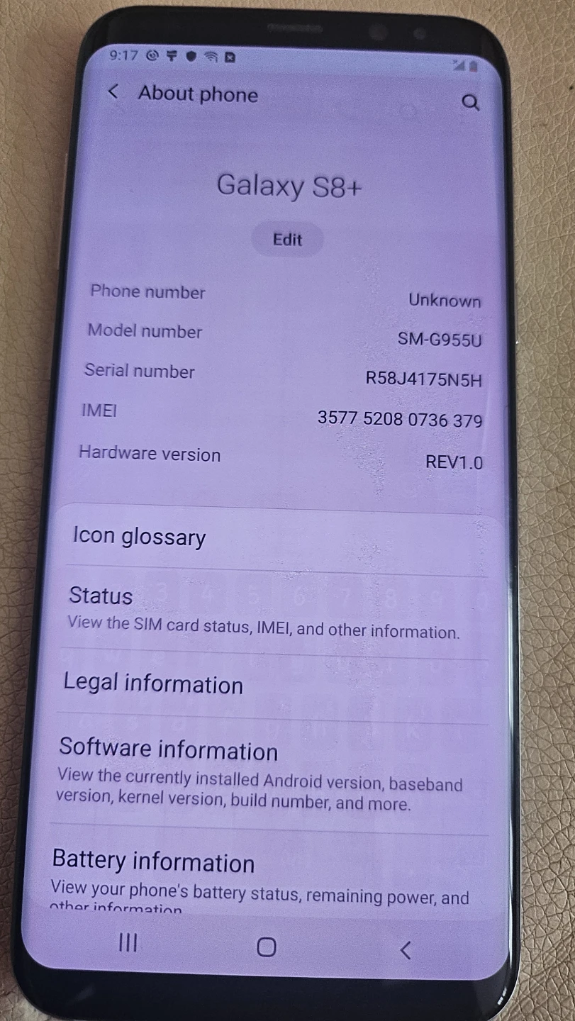 Samsung Galaxy S8+ SM-G955U - photo 3