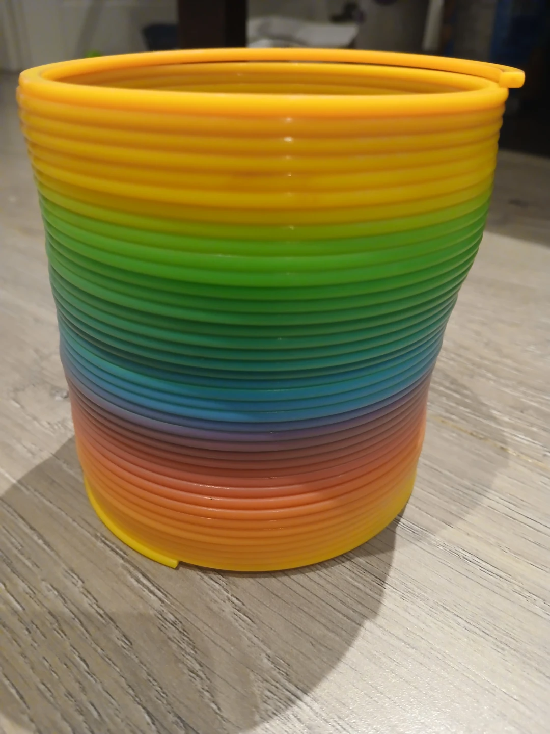 Rainbow Plastic Slinky Toy