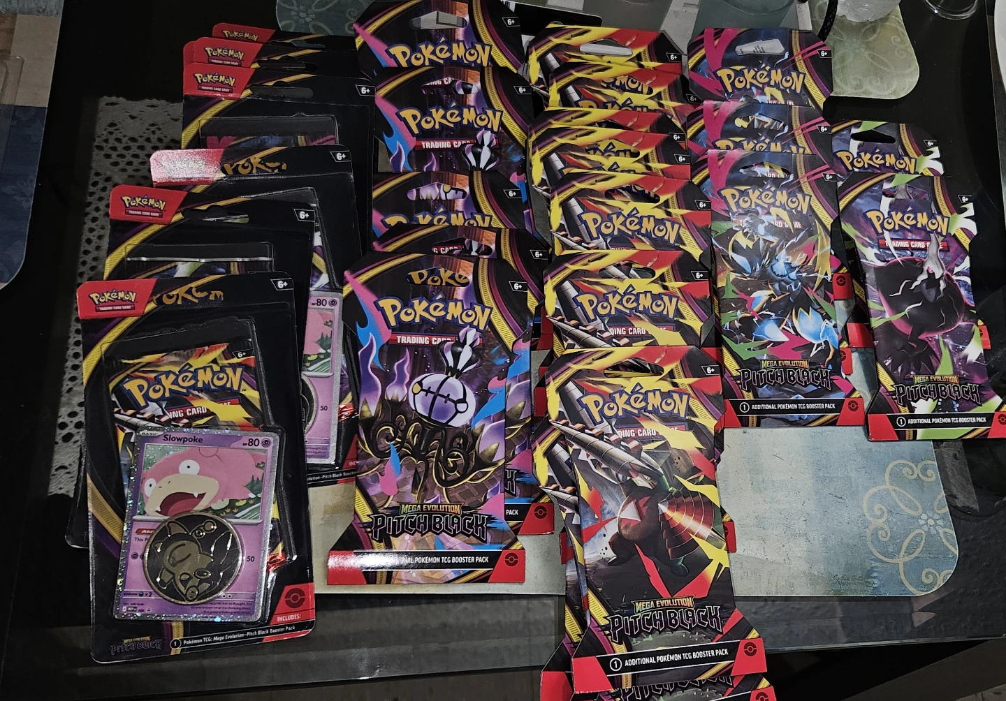 Pokemon TCG Mega Evolution Pitch Black Booster Packs
