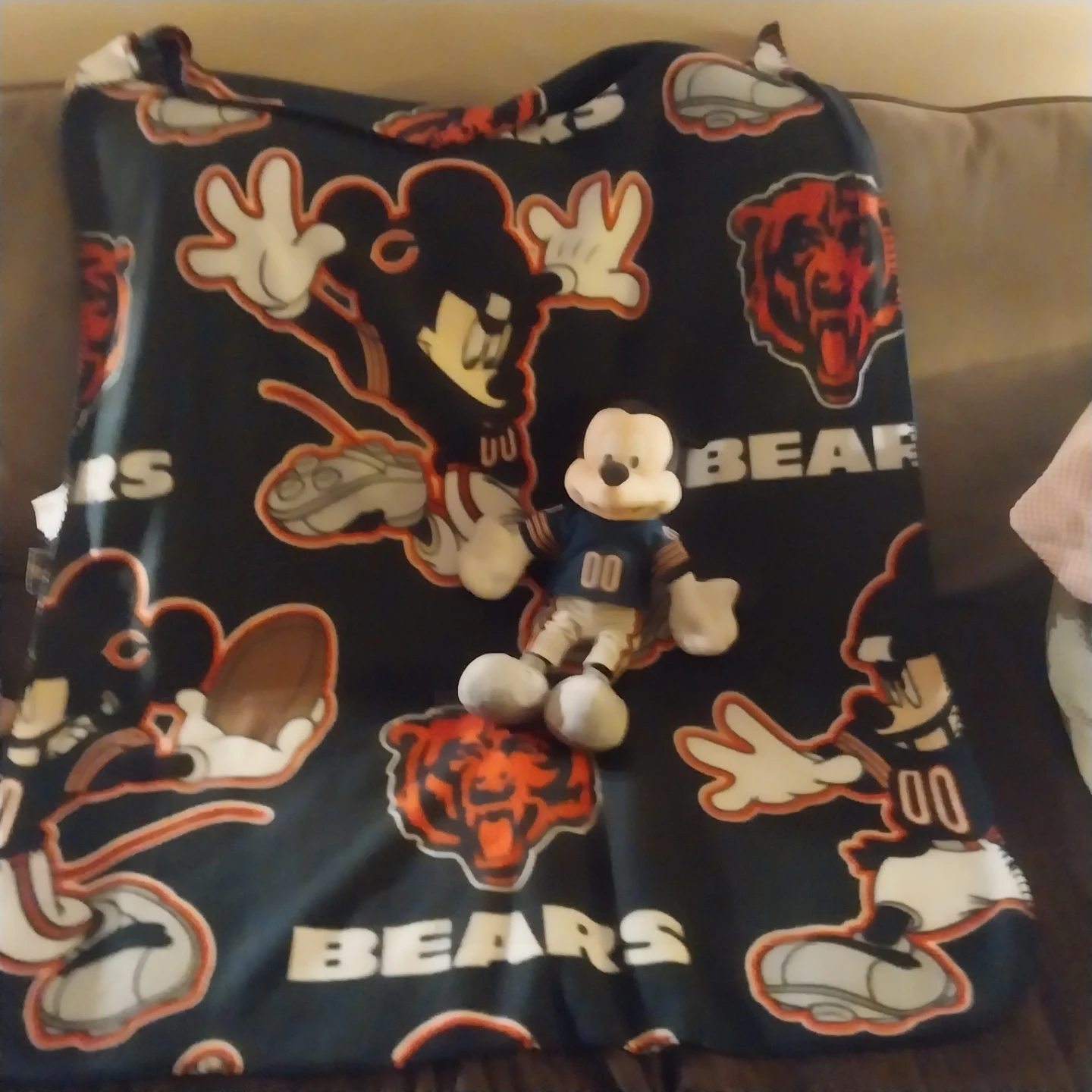 Bears NFL Plush Toy and Throw Blanket