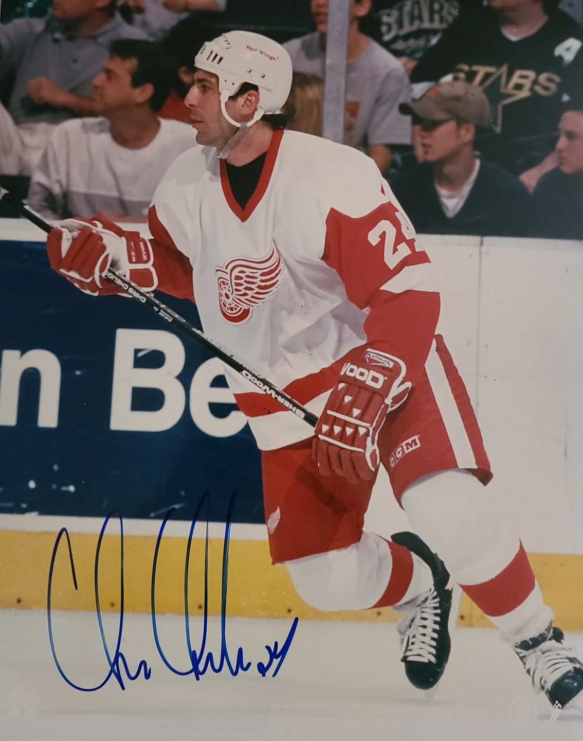 Detroit Red Wings Autographed Greats 8x10 Photos With COA'S - photo 4