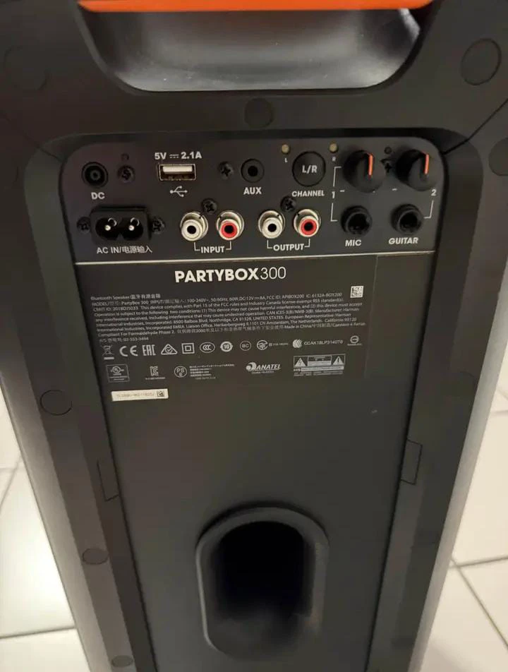 JBL PartyBox 300 Portable Bluetooth Speaker - photo 5