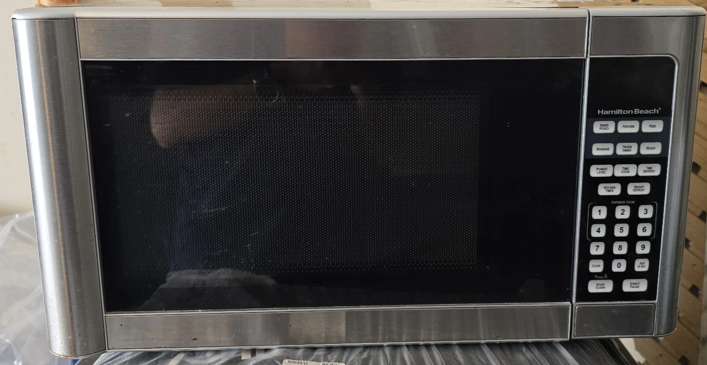 Hamilton Beach Stainless Steel Microwave