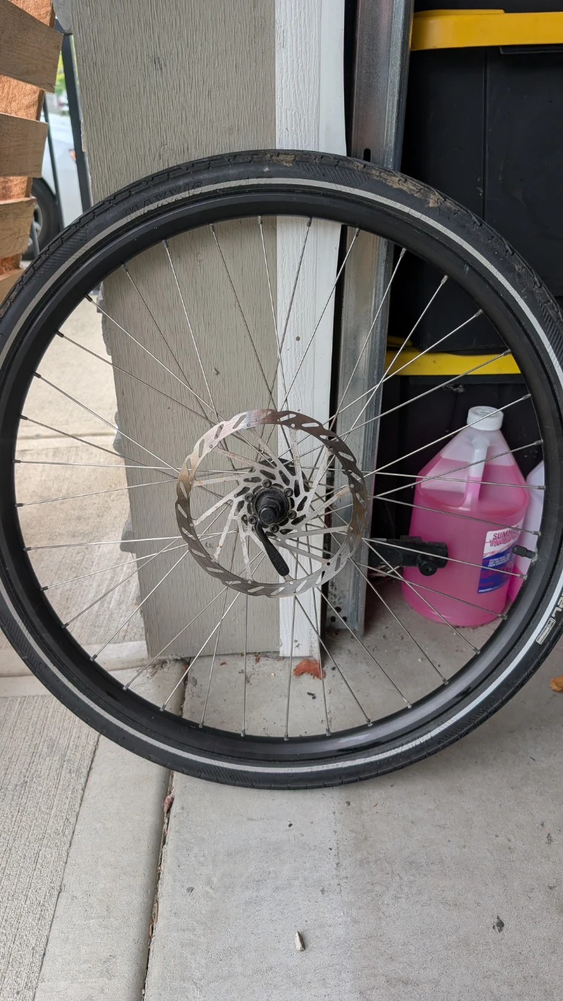 Bicycle and Ebike  disc brakes racks front wheel front fork etc - photo 3