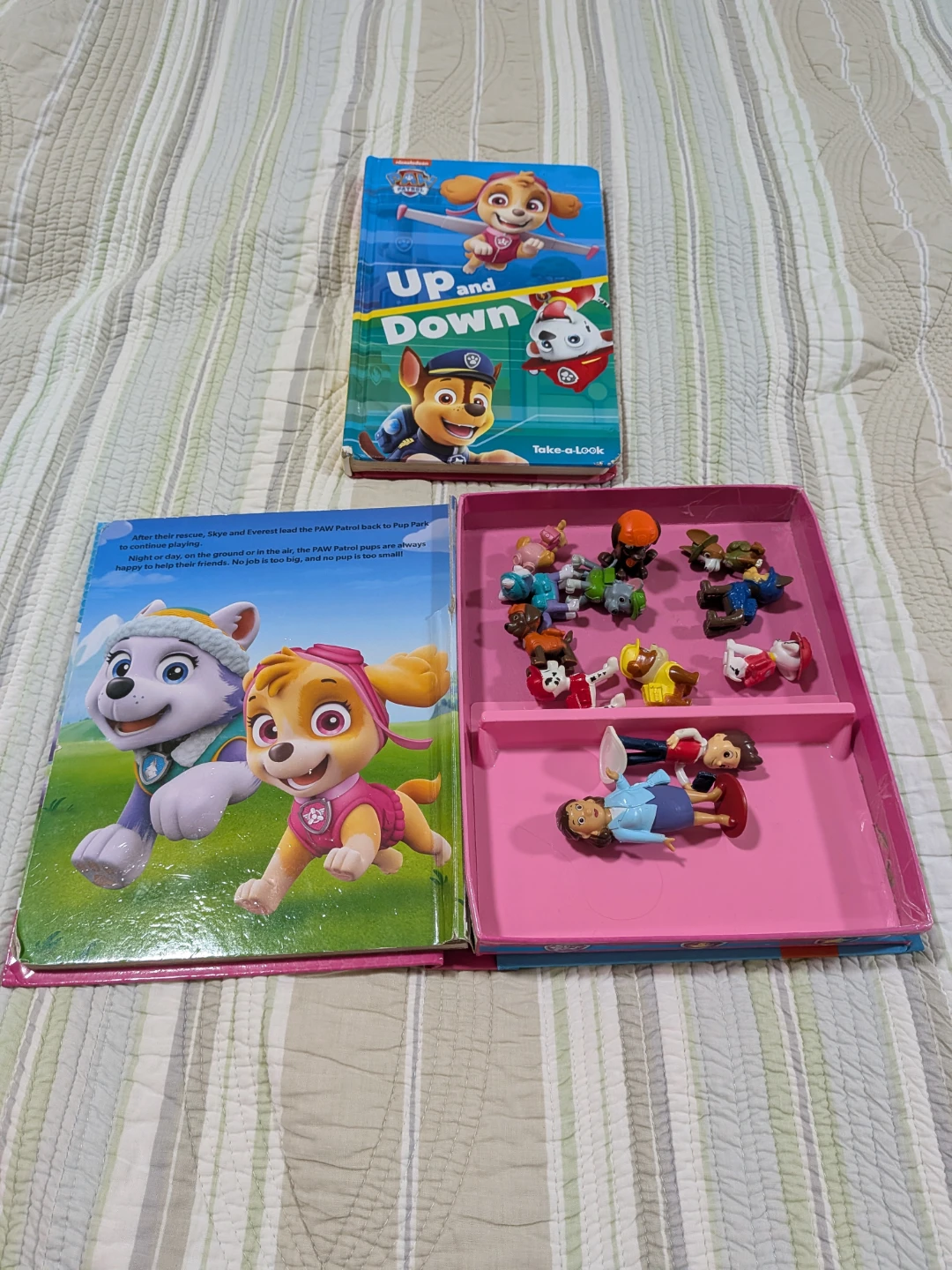 Paw Patrol Book Lot & Toy Figures - photo 2