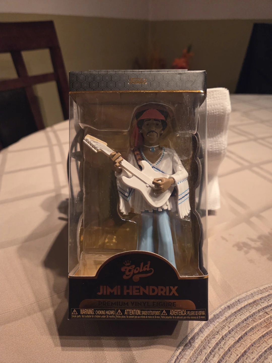 Funko Gold Jimi Hendrix Premium Vinyl Figure