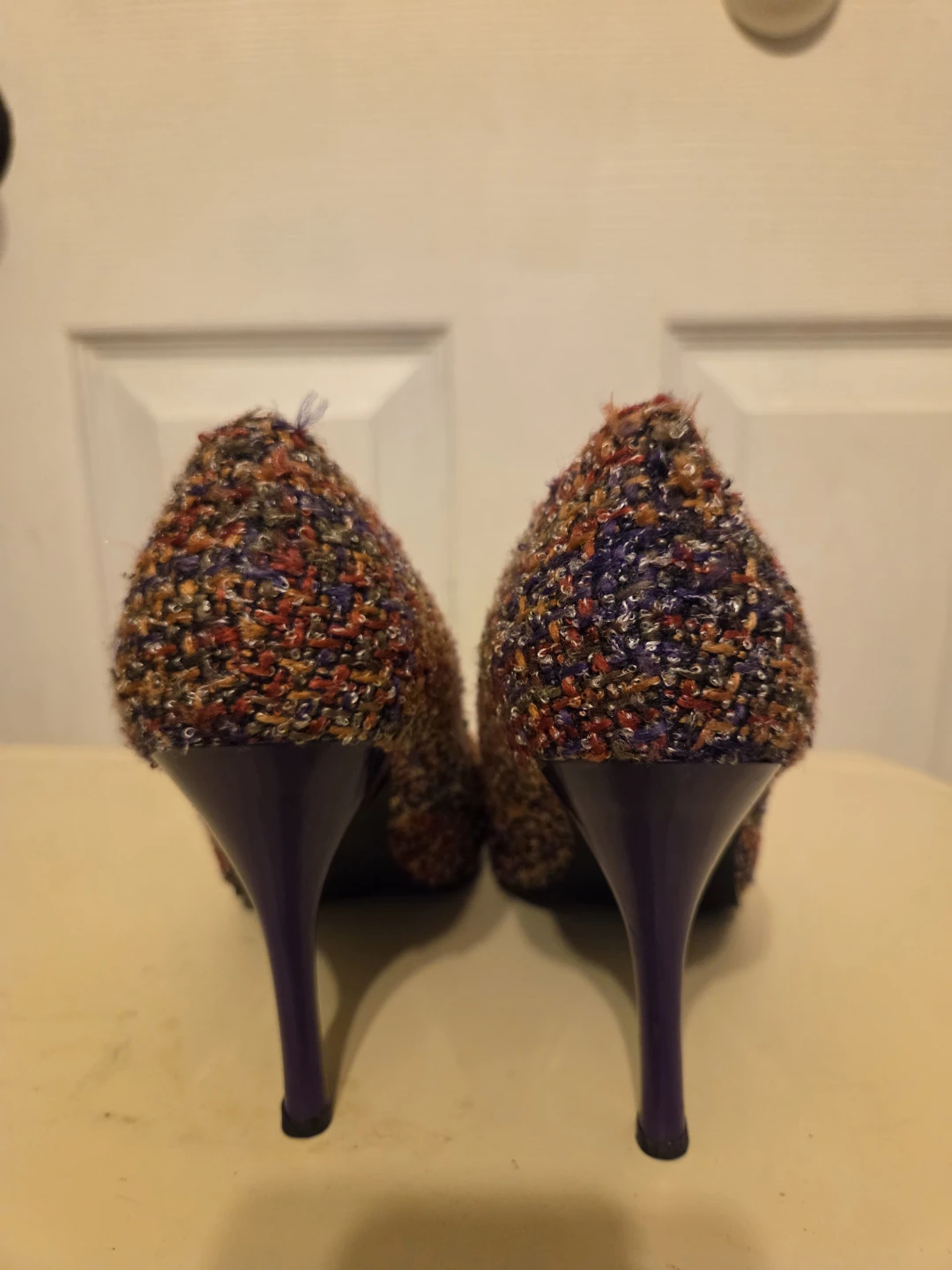 Anne Klein Tweed Pointed Toe Pumps - photo 3
