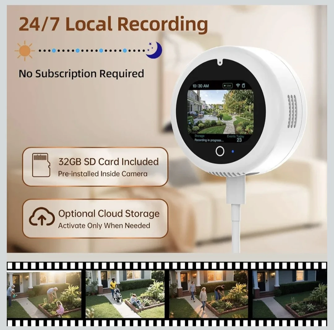 Security Camera with 32GB SD Card - photo 3