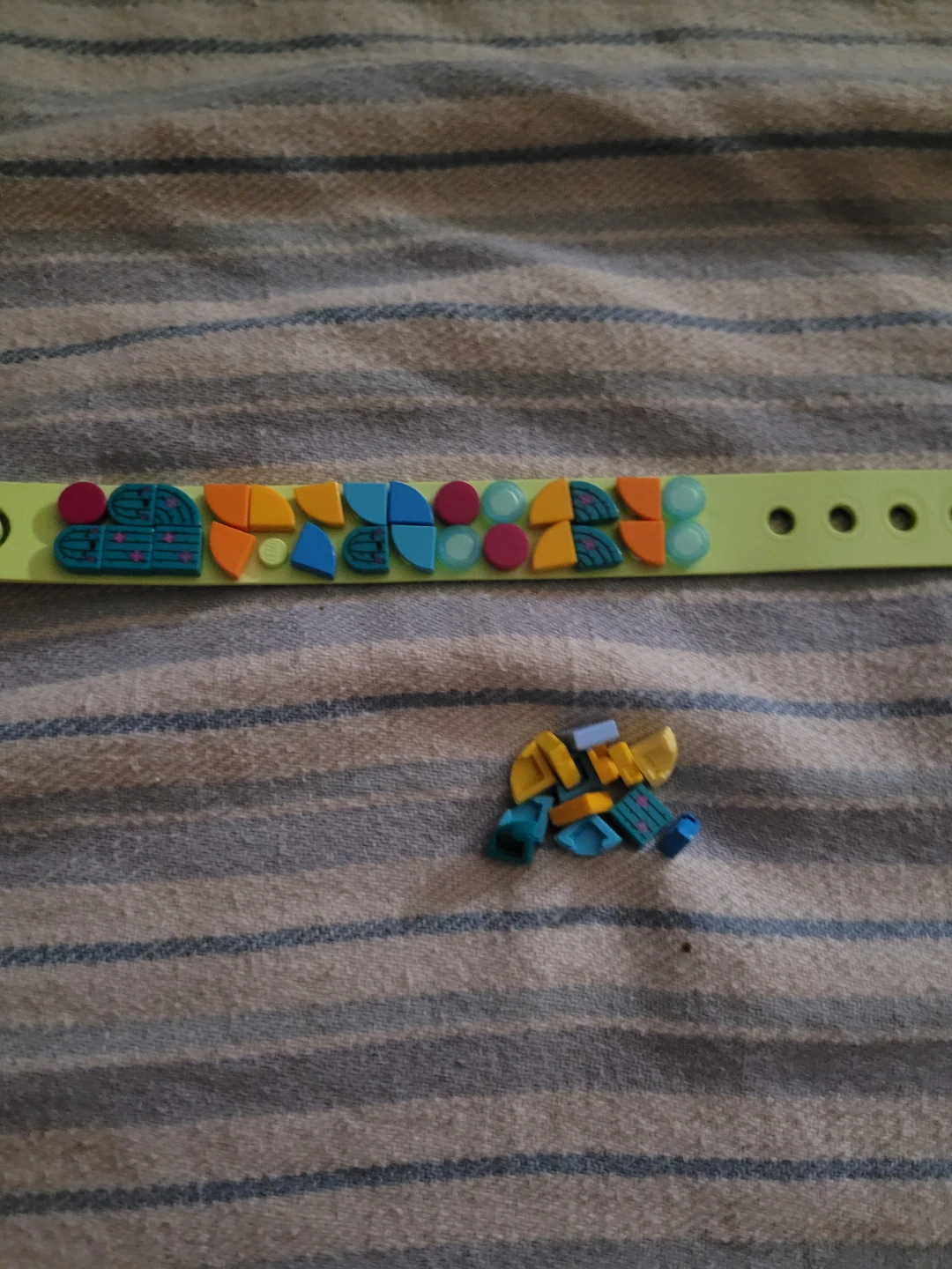 Lego dots cool cactus bracelet