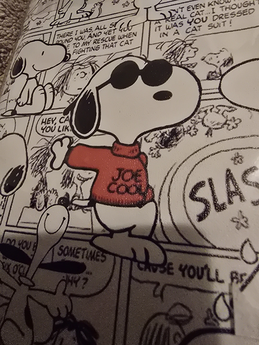 NEW Snoopy Comic Passport Holder and Pen Set - photo 3